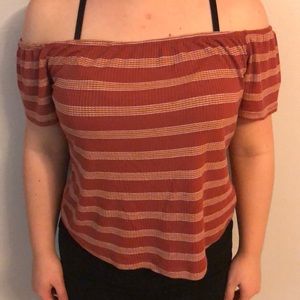 Off the shoulder top never been worn